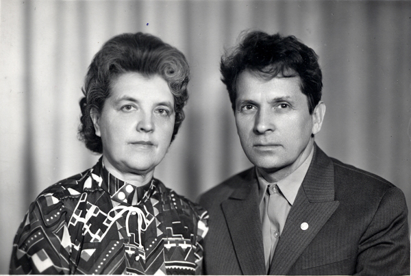 Людмила Крутикова и Федор Абрамов, 1966 год